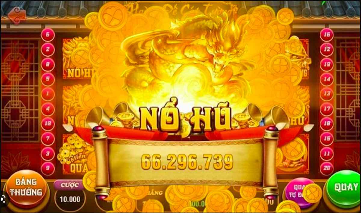 Giao diện đổi thưởng tiện lợi trong trò chơi