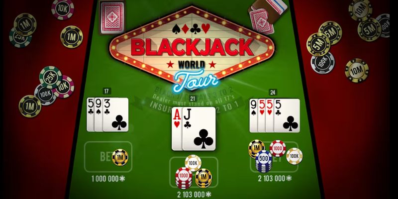 Cách chơi blackjack - Luật tổng điểm trong ván bài