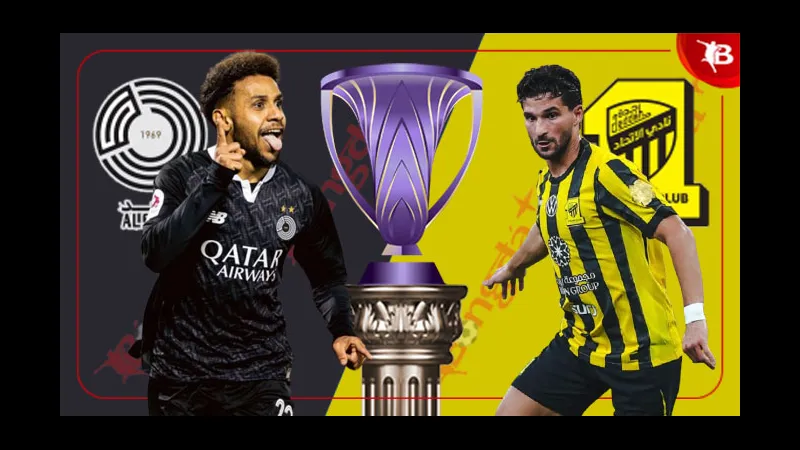 Cầu thủ Al Sadd và Al Ittihad va chạm gay cấn trên sân